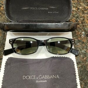 Dolce Gabbana Black Sunglasses